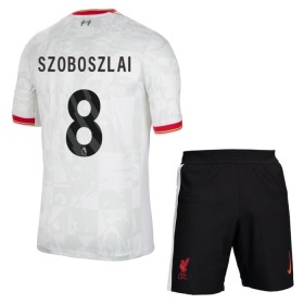 Liverpool Szoboszlai 8 Barn Tredjedrakt 2024-25 Kortermet